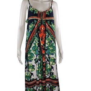 Dressbarn‎ Green Floral Strappy Dress